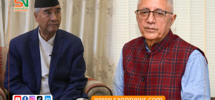 देउवासँगको भेटमा शेखरको आग्रह: ‘पार्टी फुट्ने अवस्था छ, मिलाउनुस्’