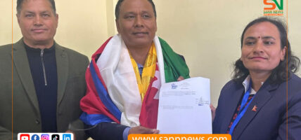 काठमाडौं- ३ बाट कुलमानको उम्मेदवारी दर्ता