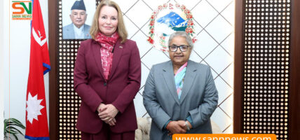 प्रधानमन्त्रीसँग नर्वेली राजदूतको शिष्टाचार भेट