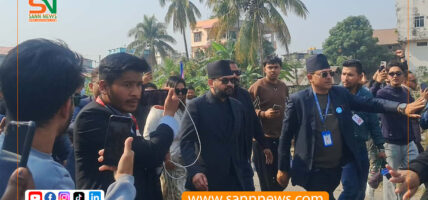 उमेदवारी दर्ता गर्न झापा पुगे बालेन