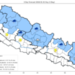 आजको मौसम पूर्वानुमान : हिमाली र पहाडी भूभागमा आंशिक बादल , तराई क्षेत्रमा तातो लहरको सम्भावना
