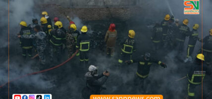 गैरीगाउँमा लागेको आगाे नियन्त्रणमा