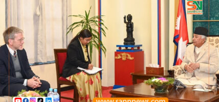 राष्ट्रपतिसँग अमेरिकी राजदूतको बिदाइ भेट