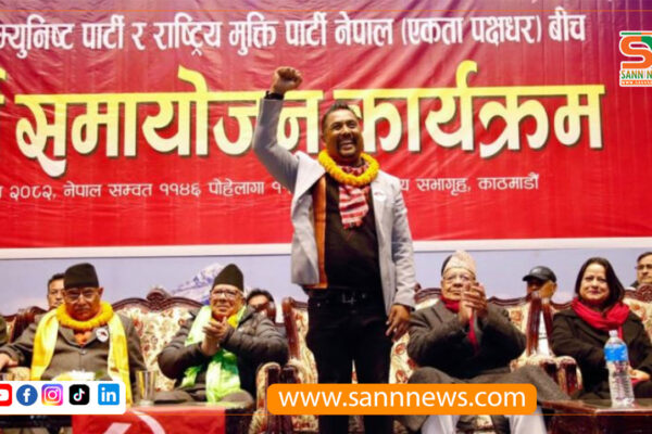 सुमन सायमी नेपाली कम्युनिष्ट पार्टीमा प्रवेश