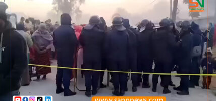 सुनसरीको लौकही बजार तनावग्रस्त, प्रहरीले हान्यो अश्रु ग्यास