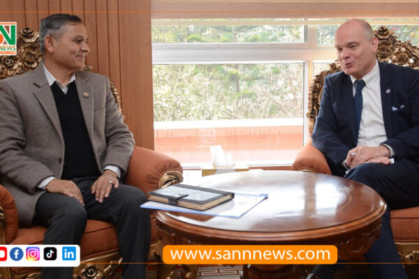 UNODC Regional Representative Pays Courtesy Call on Home Minister Aryal