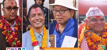 म्याग्दीमा दल र स्वतन्त्र उमेद्वारको प्रतिस्पर्धा