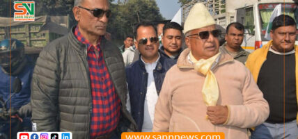 रास्वपा परित्याग गरेका पूर्वडीआईजी रमेश खरेल कांग्रेसको चुनावी कार्यक्रममा सहभागी