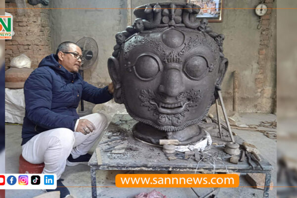 गुँदे दापा खल: को अग्रसरतामा हाथु द्यः को मुर्ति बनाउने निरन्तरता