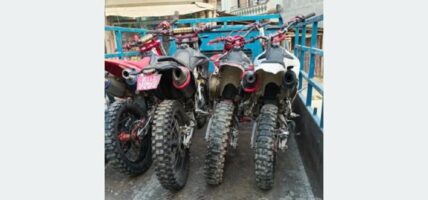 चर्को आवाज निकाल्दै ध्वनि प्रदूषण गराउने आठ मोटरसाइकल नियन्त्रणमा