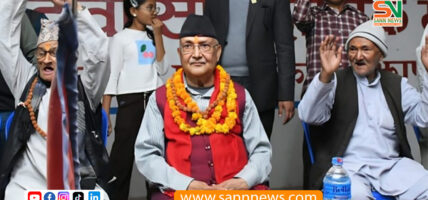‘समृद्ध नेपाल, सुखी नेपाली’ वेदले भनेको कुरा हाे : ओली