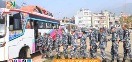 सशस्त्र प्रहरी हेडक्वार्टरबाट निर्वाचनमा खटिए एक हजार ६०० भन्दा बढी जनशक्ति