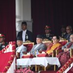 राष्ट्रपति पौडेलद्वारा घोडेजात्रा अवलोकन