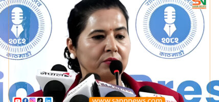 गगन थापाको राजीनामा विकल्प हाेइनः सहमहामन्त्री डिला संग्रौला