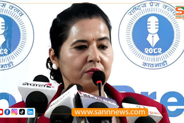 गगन थापाको राजीनामा विकल्प हाेइनः सहमहामन्त्री डिला संग्रौला