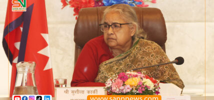 प्रधानमन्त्रीद्वारा जिल्ला प्रशासन कार्यालयको निरीक्षण