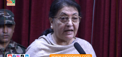 बलात्कार र हत्या जस्ता जघन्य अपराधमा संलग्नलाई कडा कारबाही गर्न राज्यले तदारुकता देखाउनुपर्छ: विद्यादेवी भण्डारी