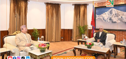 राष्ट्रपति पौडेल र प्रधानन्यायाधीश राउतबीच भेट