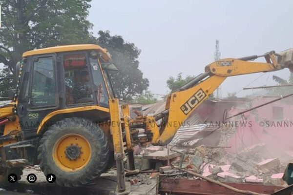 बुटवलमा पनि सरकारी जग्गामा बनेका घरटहरा हटाउन थालियो