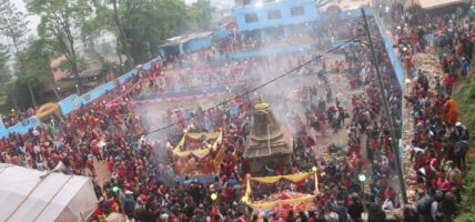 Devotees throng at Matatirtha to pay homage to deceased mothers