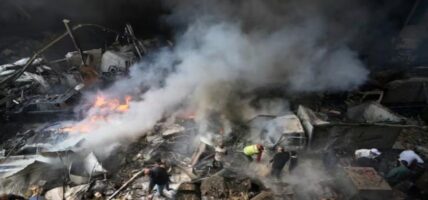 लेबनानमा इजरायली आक्रमण जारी, जवाफमा हिज्बुल्लाहले पनि मिसाइल प्रहार गर्‍यो