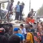 काठमाडौंबाट पोखरा जाँदै गरेको ईभी माइक्रो धादिङमा दुर्घटना