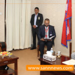 उपराष्ट्रपतिसँग साउदी अरेबियाका राजदूतको शिष्टाचार भेट