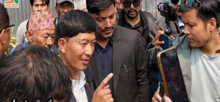 थापाथली पुगेर श्रम संस्कृतिका सांसद आरेन राइले भने: हाम्रो पार्टी सुकुमवासीको पक्षमा हुनेछ