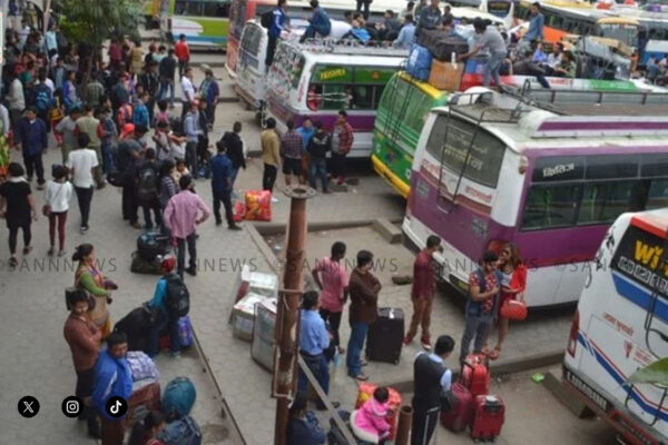 माछापोखरीका टिकट काउन्टर हटाइयो, धादिङ–नुवाकोट रुटका गाडी बसपार्क भित्रै