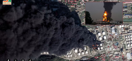 युक्रेनको तेल प्रशोधन केन्द्रमा हमलापछि रुसमा विषाक्त वायु वर्षा, स्थानीयलाई घरमै बस्न आदेश