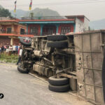 पृथ्वी राजमार्गमा बस दुर्घटना हुँदा ३१ जना घाइते