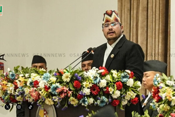 राप्रपा संसद्‌मा चुप नबस्ने ज्ञानेन्द्र शाहीको घोषणा