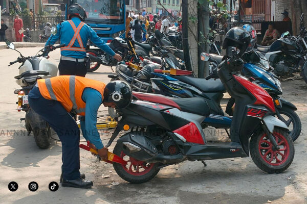 दुई हजार ७२२ सवारी चालक कारबाहीमा, २७ लाख बढी राजश्व सङ्कलन