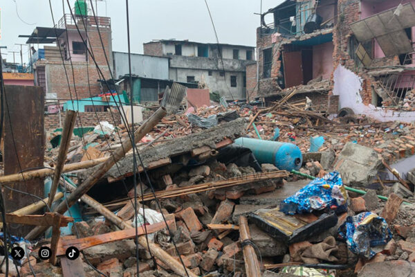 अतिक्रमणमुक्त भए काठमाडौँका तीन बस्ती