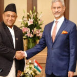 परराष्ट्रमन्त्री खनाल र भारतीय समकक्षीबिच भेटवार्ता