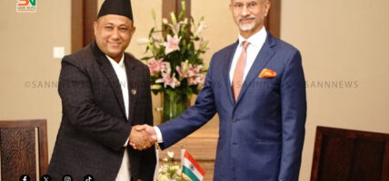 परराष्ट्रमन्त्री खनाल र भारतीय समकक्षीबिच भेटवार्ता