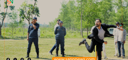 शिक्षामन्त्री पोखरेलबाट फाप्ला क्रिकेट मैदानको अवलोकन, प्राथमिकतामा राखेर काम गर्ने प्रतिबद्धता