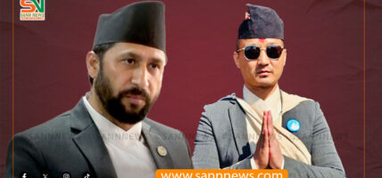 सभापति रवि लामिछाने भेट्न बुढानीलकण्ठ पुगे गृहमन्त्री गुरुङ