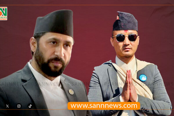 सभापति रवि लामिछाने भेट्न बुढानीलकण्ठ पुगे गृहमन्त्री गुरुङ