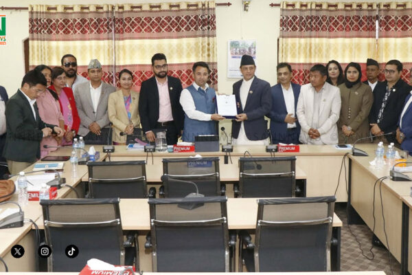 कार्य सञ्चालन नियमावलीको मस्यौदा सभामुखलाई बुझाइयो (पूर्णपाठ)