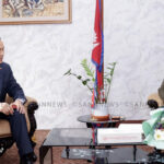 शिक्षामन्त्री पोखरेलसँग चिनियाँ राजदूतको शिष्टाचार भेटवार्ता