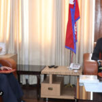 सञ्चारमन्त्री डा तिमिल्सिनासँग जापानी राजदूतको शिष्टाचार भेट