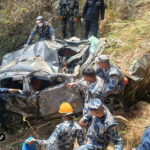 दक्षिणकालीमा भिरबाट कार खस्दा एक जनाको मृत्यु