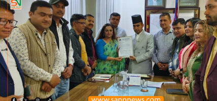 सञ्चारमन्त्री तिमिल्सिना र नेपाल पत्रकार महासङ्घबीच छलफल