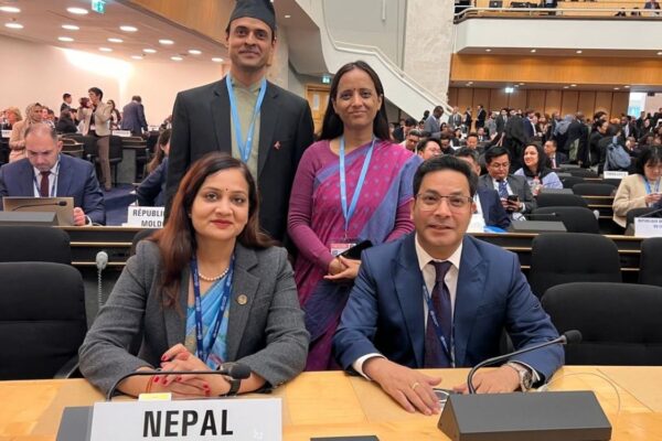नेपाल विश्व स्वास्थ्य महासभाको उपाध्यक्षमा निर्वाचित नेपाल विश्व स्वास्थ्य महासभाको उपाध्यक्षमा निर्वाचित