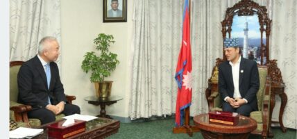 सभामुखसँग नेपालका लागि जापानी राजदूतको भेट