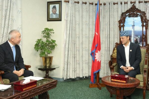 सभामुखसँग नेपालका लागि जापानी राजदूतको भेट