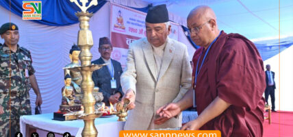 पञ्चशील र चार आर्य सत्य सिद्धान्त राष्ट्रिय एकताका मार्गनिर्देशक हुन्: राष्ट्रपति