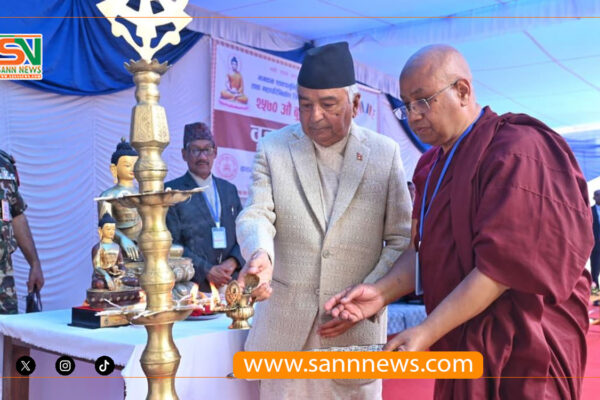 पञ्चशील र चार आर्य सत्य सिद्धान्त राष्ट्रिय एकताका मार्गनिर्देशक हुन्: राष्ट्रपति