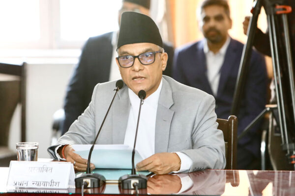 प्रस्तावित प्रधानन्यायाधीश शर्माको नाम अनुमोदन प्रस्तावित प्रधानन्यायाधीश शर्माको नाम अनुमोदन